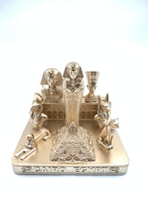 Load image into Gallery viewer, Cairo skyline 3D model in rose gold on a square base