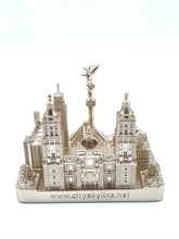 Load image into Gallery viewer, Mexico City Skyline 3D Model Landmark Replica Square Rose Gold 4 1/2 Inches