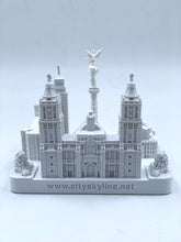 Load image into Gallery viewer, Mexico City Skyline 3D Model Landmark Replica Square Matte White 4 1/2 Inches