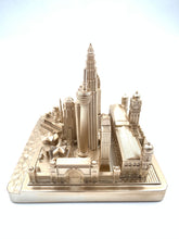 Load image into Gallery viewer, Kuala Lumpur City Skyline 3D Model Landmark Replica Square Rose Gold 4 1/2 Inches