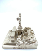 Load image into Gallery viewer, Athens Skyline 3D Model Landmark Replica Square Rose Gold 4 1/2 Inches
