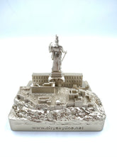 Load image into Gallery viewer, Athens Skyline 3D Model Landmark Replica Square Rose Gold 4 1/2 Inches