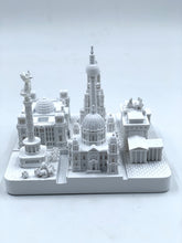Load image into Gallery viewer, Berlin City Skyline 3D Model Landmark Replica Square Matte White 4 1/2 Inches
