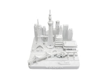 Load image into Gallery viewer, Tokyo Japan City Matte White Skyline Landmark 3D Model 4 12/ inches