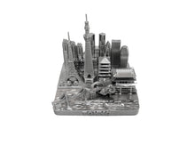 Load image into Gallery viewer, Tokyo Japan City Silver Skyline Landmark 3D Model 4 1/2 inches