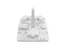 Load image into Gallery viewer, Washington DC Matte White Skyline Landmark 3D Model 4 1/2 inches