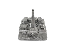 Load image into Gallery viewer, Washington DC Silver Skyline Landmark 3D Model 4 1/2 inches