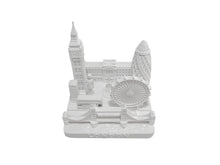 Load image into Gallery viewer, London City Skyline 3D Model Square Matte White 4 1/2 Inches
