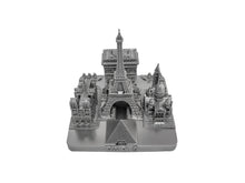 Load image into Gallery viewer, Paris City Skyline 3D Model Landmark Replica Square Silver 4 ½ inches