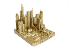 Load image into Gallery viewer, Chicago City Rose Gold Skyline Landmark 3D Model 4 1/2 inches