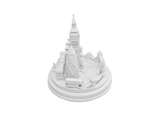 Load image into Gallery viewer, London City Skyline 3D Model Round Matte White 5 1/2 Inches