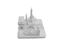 Load image into Gallery viewer, Paris City Skyline 3D Model Landmark Replica Square Matte White 4 ½ Inches