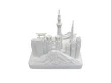 Load image into Gallery viewer, Tokyo Japan City Matte White Skyline Landmark 3D Model 4 12/ inches