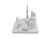 Load image into Gallery viewer, Tokyo Japan City Matte White Skyline Landmark 3D Model 4 12/ inches