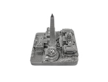 Load image into Gallery viewer, Washington DC Silver Skyline Landmark 3D Model 4 1/2 inches