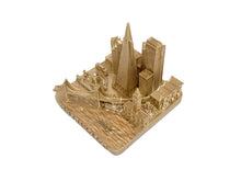 Load image into Gallery viewer, San Francisco City Rose Gold Skyline Landmark 3D Model 4 1/2 inches