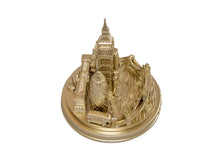 Load image into Gallery viewer, London City Skyline 3D Model Landmark Replica Round Rose Gold 5 ½ Inches