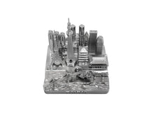 Load image into Gallery viewer, Tokyo Japan City Silver Skyline Landmark 3D Model 4 1/2 inches