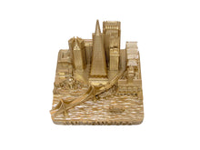 Load image into Gallery viewer, San Francisco City Rose Gold Skyline Landmark 3D Model 4 1/2 inches