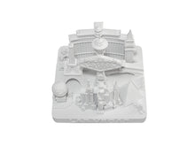 Load image into Gallery viewer, Las Vegas City Skyline Landmark 3D Model Matte White 4 1/2 Inches 1022