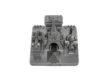 Load image into Gallery viewer, Paris City Skyline 3D Model Landmark Replica Square Silver 4 ½ inches