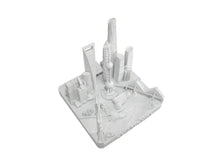 Load image into Gallery viewer, Shanghai City Skyline Landmark 3D Model Matte White 4 1/2 Inches 1034