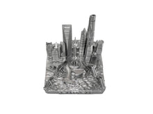 Load image into Gallery viewer, Shanghai City Skyline Landmark 3D Model Silver 4 1/2 Inches 1036