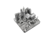 Load image into Gallery viewer, Tokyo Japan City Silver Skyline Landmark 3D Model 4 1/2 inches