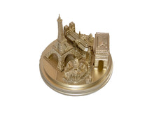 Load image into Gallery viewer, Paris City Skyline 3D Model Landmark Replica Round Rose Gold 5 ½ Inches