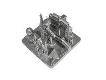 Load image into Gallery viewer, Las Vegas City Skyline Landmark 3D Model Silver 4 1/2 Inches 1023
