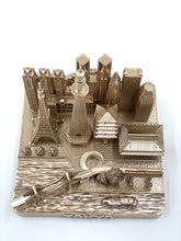 Load image into Gallery viewer, Tokyo Japan City Rose Gold Skyline Landmark 3D Model 4 1/2 inches