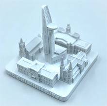 Load image into Gallery viewer, Ho Chi Minh City Skyline 3D Model Matte White 4.5 Inches