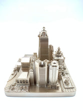 Load image into Gallery viewer, Jakarta Skyline 3D Model Landmark Replica Square Rose Gold 4 1/2 Inches
