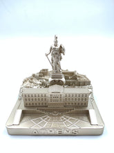 Load image into Gallery viewer, Athens Skyline 3D Model Landmark Replica Square Rose Gold 4 1/2 Inches
