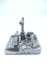 Load image into Gallery viewer, Athens Skyline 3D Model Landmark Replica Square Silver 4 1/2 Inches
