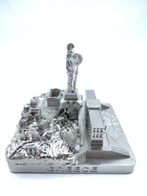 Load image into Gallery viewer, Athens Skyline 3D Model Landmark Replica Square Silver 4 1/2 Inches
