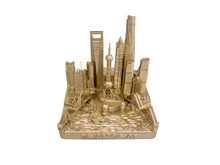 Load image into Gallery viewer, Shanghai City Rose Gold Skyline Landmark 3D Model 4 1/2 inches
