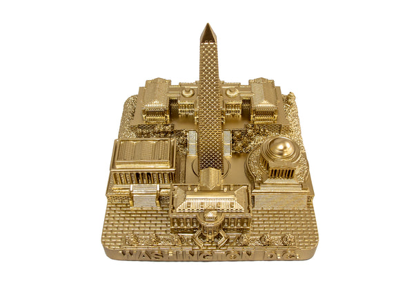 Washington DC Rose Gold Skyline Landmark 3D Model 4 1/2 inches