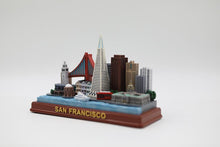 Load image into Gallery viewer, San Francisco skyline statue city landmark replica for home and office decoration tabletop
