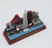 Load image into Gallery viewer, San Francisco skyline statue city landmark replica for home and office decoration tabletop
