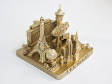 Load image into Gallery viewer, Las Vegas City Rose Gold Skyline Landmark 3D Model 4 1/2 inches
