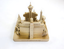 Load image into Gallery viewer, Las Vegas City Rose Gold Skyline Landmark 3D Model 4 1/2 inches
