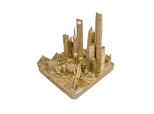 Load image into Gallery viewer, Shanghai City Rose Gold Skyline Landmark 3D Model 4 1/2 inches
