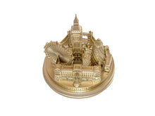 Load image into Gallery viewer, London City Skyline 3D Model Landmark Replica Round Rose Gold 5 ½ Inches
