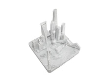 Load image into Gallery viewer, Shanghai City Skyline Landmark 3D Model Matte White 4 1/2 Inches 1034
