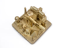 Load image into Gallery viewer, Las Vegas City Rose Gold Skyline Landmark 3D Model 4 1/2 inches

