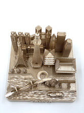 Load image into Gallery viewer, Tokyo Japan City Rose Gold Skyline Landmark 3D Model 4 1/2 inches
