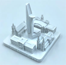 Load image into Gallery viewer, Ho Chi Minh City Skyline 3D Model Matte White 4.5 Inches

