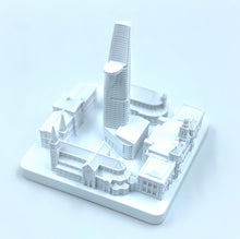 Load image into Gallery viewer, Ho Chi Minh City Skyline 3D Model Matte White 4.5 Inches
