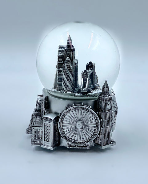 London 3D Musical Snow Globe